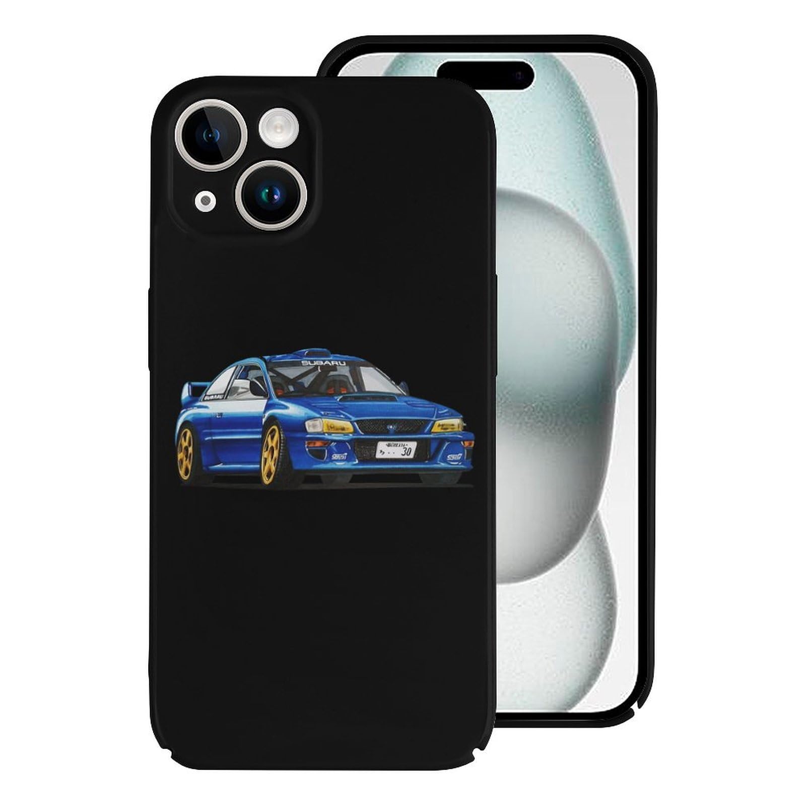 iPhone　アンドロイド　スマホ　ケース　スバル　subaru STI WRX STIのボディと同じ色 スマホケース『WRX STIスマホケース